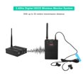 thumbnail image 4 of Wireless In-ear Monitor System Receiver, HDCD On Stage Monitoring, For Home, 4 of 8
