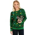 thumbnail image 6 of Adult 3D Squirrel in the Christmas Tree Unisex Ugly Sweater, 6 of 13