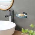 thumbnail image 4 of Xihbxyly Jabonera de Baño con Elegante Diseño de Estampado Europeo, Tapa con Drenaje, Práctica y Duradera, Ideal para El Hogar o para Viajar, Antideslizante y Fácil de Limpiar, Tamaño 14 X 11 X 6 Cm., 4 of 6