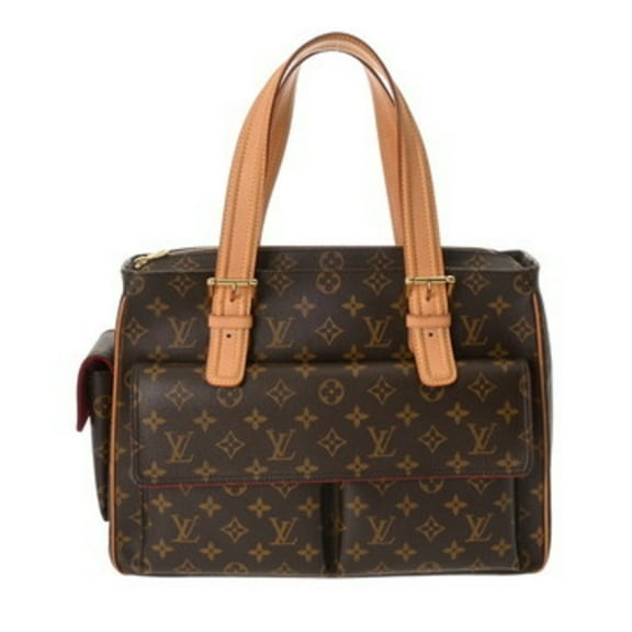 Pre-Owned LOUIS VUITTON Monogram Multiplicite Brown M51162 Women's Canvas Handbag (Good)