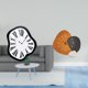 thumbnail image 2 of Reloj de pared,Reloj de pared interior nórdico con números romanos,Relojes distorsionados Reloj electrónico de lujo moderno,Reloj de pared,Reloj de pared moderno,reloj decorativo de pared, 2 of 8