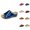 Blue, variant on Ladies Fashion Walking Sandal Leather Toe Thick Sole Casual Sandals And Slippers Slingback Open Toe Wedges High Heels Beach Sandals Slippers