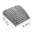 thumbnail image 1 of Meitianfacai Back Stretcher Lumbar Back with Magnet Back Massager for Lower Back Pain Relief Upgraded Multi-Level Back Support Stretcher Spinal Board Device for Herniated Disc, Sciatica, Scoliosis, 1 of 5
