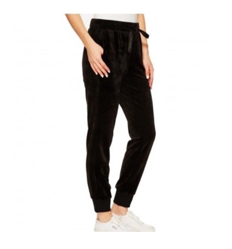 Champion Elite Women Velour Track Jogger Pants 1227106 Black M