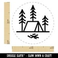 thumbnail image 2 of Simple Tent Camping in Woods Rubber Stamp for Scrapbooking Crafting Stamping - Mini 1/2 Inch, 2 of 7