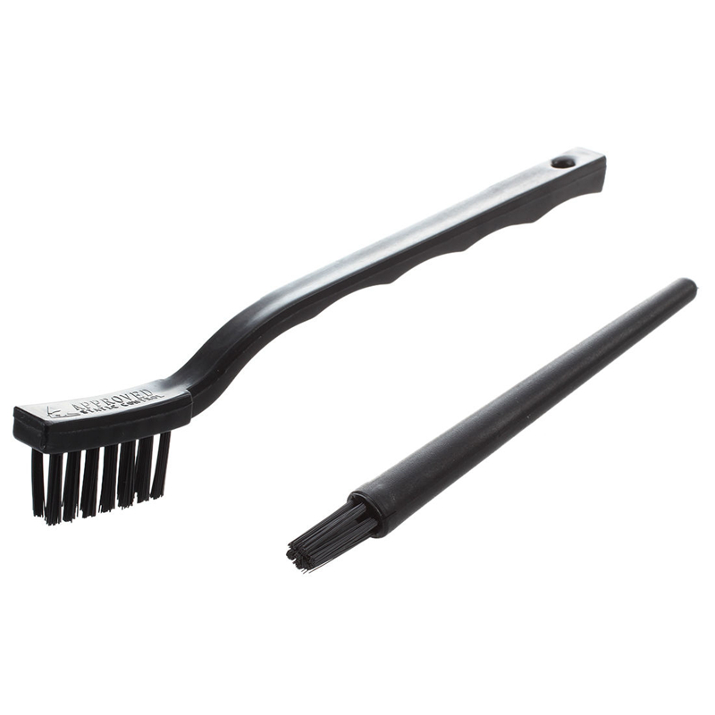 Black Plastic Handle PCB Circuit Board Anti Static Brushes 2 Pcs