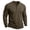 Army Green, variant on IAJDKMEK Men's Long Sleeve Henley Shirts - Pure Cotton Button Placket Top, Lightweight Casual Shirts, Breathable T-Shirts for Sports and Daily Relax,Army Green L