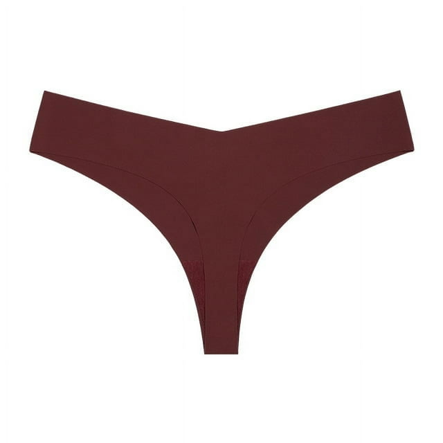 Zhuge Braguitas de mujer sin costuras, bragas sexis de encaje estilo hipster, tanga, bragas, ropa interior para mujer, 3 piezas (morado oscuro, L)