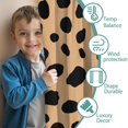 thumbnail image 3 of Blackout Kids Curtains,Brown and Black Of Leopard Print Childrens Insulated Curtains Set Of 2,Bedroom Essentials,Toddler Room Decor 42"x54", 3 of 5