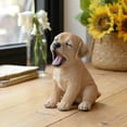 thumbnail image 5 of Hi-Line Gifts Yawning Labrador Outdoor Garden Statue - 6.25", 5 of 5