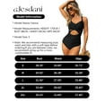 thumbnail image 4 of a.Jesdani Women's One Piece Swimsuits Tummy Control Cutout High Waisted Bathing Suit Wrap Tie Back Swimsuit 1 Piece, 4 of 14