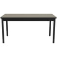 thumbnail image 3 of Correll 24"W x 48"D Deluxe High Pressure Library Table in Savannah Sand Brown, 3 of 7