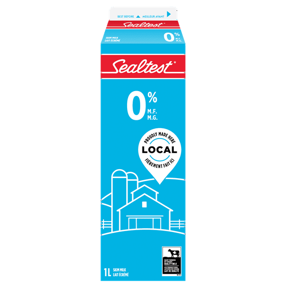 Lait écrémé 0 % Sealtest 1 litre