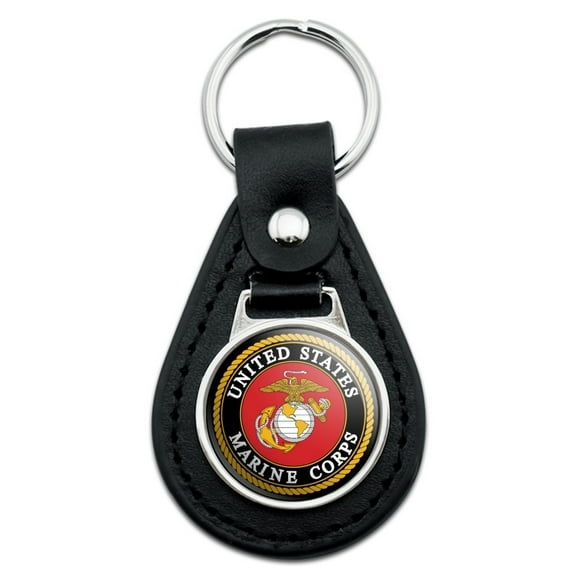 American Souvenirs: Official Licensed USMC Key Chain Fob with United ...