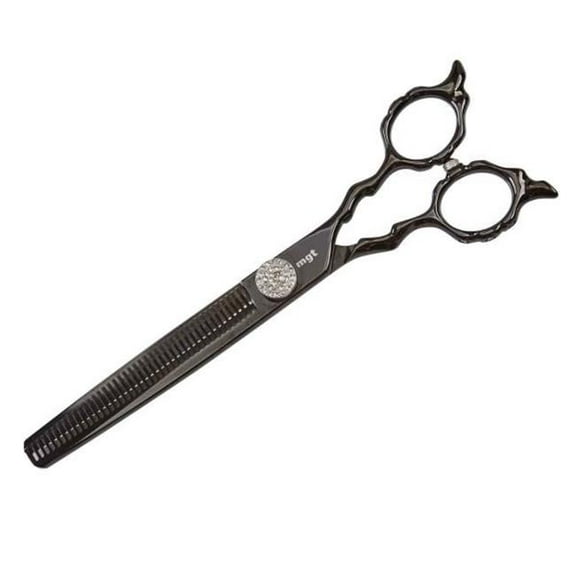 PetEdge TP2113 17 65 6.5 in. Master Grooming Tools Mushu Shears with 42-Tooth Thinners