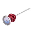 thumbnail image 2 of Oil Dipstick, Lightweight CNC Aluminum Alloy Easily Check Dipstick Temperature  For Check Motorcycle Oil Level, 2 of 8
