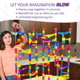 thumbnail image 4 of Set de carreras Marble Run Track Marble Genius, 300 unidades, con Glow 4+ Y, 4 of 8