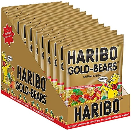 Haribo Gold Bears Gummy Candy - 5Oz [12 Units] (042238302211) By Haribo