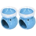 thumbnail image 4 of Sailing Quemador de aceite esencial de cerámica - Estufa decorativa de aromaterapia (2 piezas, azul), 4 of 9
