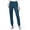 Caribbean, variant on Wink W123 Women's Comfort Waist Cargo Jogger Scrub Pant Tall, Teal Blue, 2X Womens
