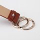 thumbnail image 2 of Jinyi Womens Belt Fash Belts For Jeans Pants With Double O-ring Le(1pc, Camel ), 2 of 3