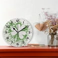 thumbnail image 2 of Dreamtimes St. Patrick's Day Wall Clock, 10 Inch Silent Non Ticking Round Clock Oil Painting Clock Easy to Read Clock for Living Room Bedroom Bathroom Home Decor, 2 of 7