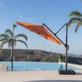 thumbnail image 3 of RST Brands Modular Aluminum Outdoor 10' Round Umbrella - Tikka Orange, 3 of 7