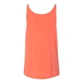 thumbnail image 3 of BELLA + CANVAS Women's Slouchy Tank 8838 - Coral Size M, 3 of 5