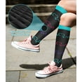 thumbnail image 2 of 7 Pairs Medical Sport Compression Socks - 15-20mmhg Graduated Knee-High Support for Men & Women, Ideal for Soccer, Running, and Nurses, 2 of 8