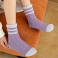 thumbnail image 2 of IDALL Slipper Socks for Women with Grippers, Winter Warm Fuzzy Indoor Christmas Gifts Socks F One Size, 2 of 4