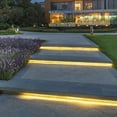 thumbnail image 3 of Warm White Solar Lights Outdoor Line Wall Lights Outdoor Solar Lights Light Emitting Diode Lights Long Outdoor Concise Garden Decoration Garden Lights Warm Light Cold White, 3 of 7