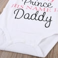 thumbnail image 6 of Aunavey I Found My Prince his Name is Daddy Bodysuit Girl Infant Toddler Baby Clothes Creeper, 6 of 6