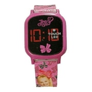 Nickelodeon Jojo Siwa Unisex Child LED Watch with Silicone Strap in Pink - JOJ4181WM