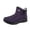 Blue, variant on Viluyesy Womens Snow Boots Waterproof Warm Fur Lined Non Slip Comfortable Zipper Winter Walking Shoes Black Size 9.5