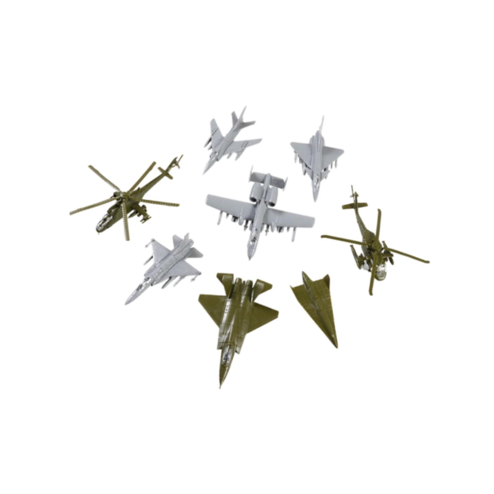 guohui 8 Pieces Airplane Toy Model 1:144 Scale Model Airplane Aviation Collectibles B