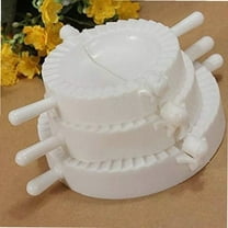 3Pcs 3 Sizes Pierogi Ravioli Empanada Maker Dumpling Press Mould Kitchen Gadget