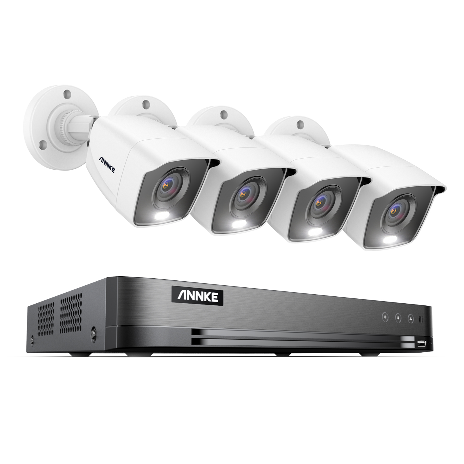 ANNKE 4CH 4K Ultra HD Security Camera System,4x 4K Outdoor Indoor