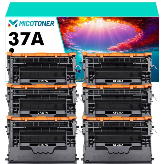 CF237A Compatible 37A Black Toner Cartridge for HP CF237A 37A 37X CF237X Work with Enterprise M607dn M608dn M608x M609x MFP M631 M632 M633 Printer Ink