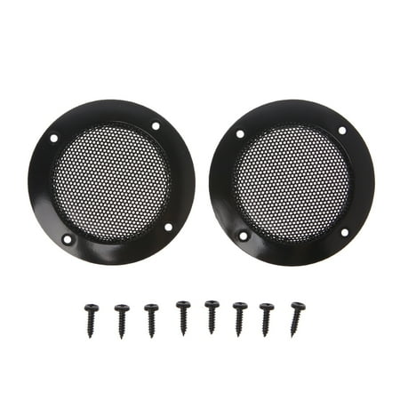 

TINYSOME 2PCS Shatter Resistant Stereo Speaker Mesh Protective Cover Video Accessories