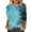 Blue, variant on Graphic Tees for Women Tennis T-Shirts for Spring Casual Printed Crew Neck Short Sleeves Mid Length Tops for Women Comfortable Blouse Style Everyday Wear Blue L