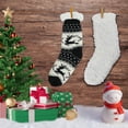 thumbnail image 6 of Slipper Socks for Women with Gripper - Winter Non Slip Thick Fuzzy Socks - Warm Cozy Christmas Gift 1/2Pairs, 6 of 6