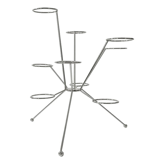 Exploded Fruit Bowl Stand Stainless Steel, Exploding Fruit Bowl 360° Display Rack, Modern Berry Bowl Centerpiece for Kitchen and Dining Table Decor