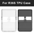 thumbnail image 4 of Pour R36S Étui de Protection en Silicone, Étui Transparent pour Console de Jeu Portative Rétro R36S, Étui en Silicone Lavable Anti-Rayures pour Accessoires de Console de Jeu Portative R36S, 4 of 7