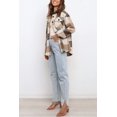 thumbnail image 2 of XINQIHANG Womens Casual Plaid Shacket Button Down Long Sleeve Shirt, 2 of 5