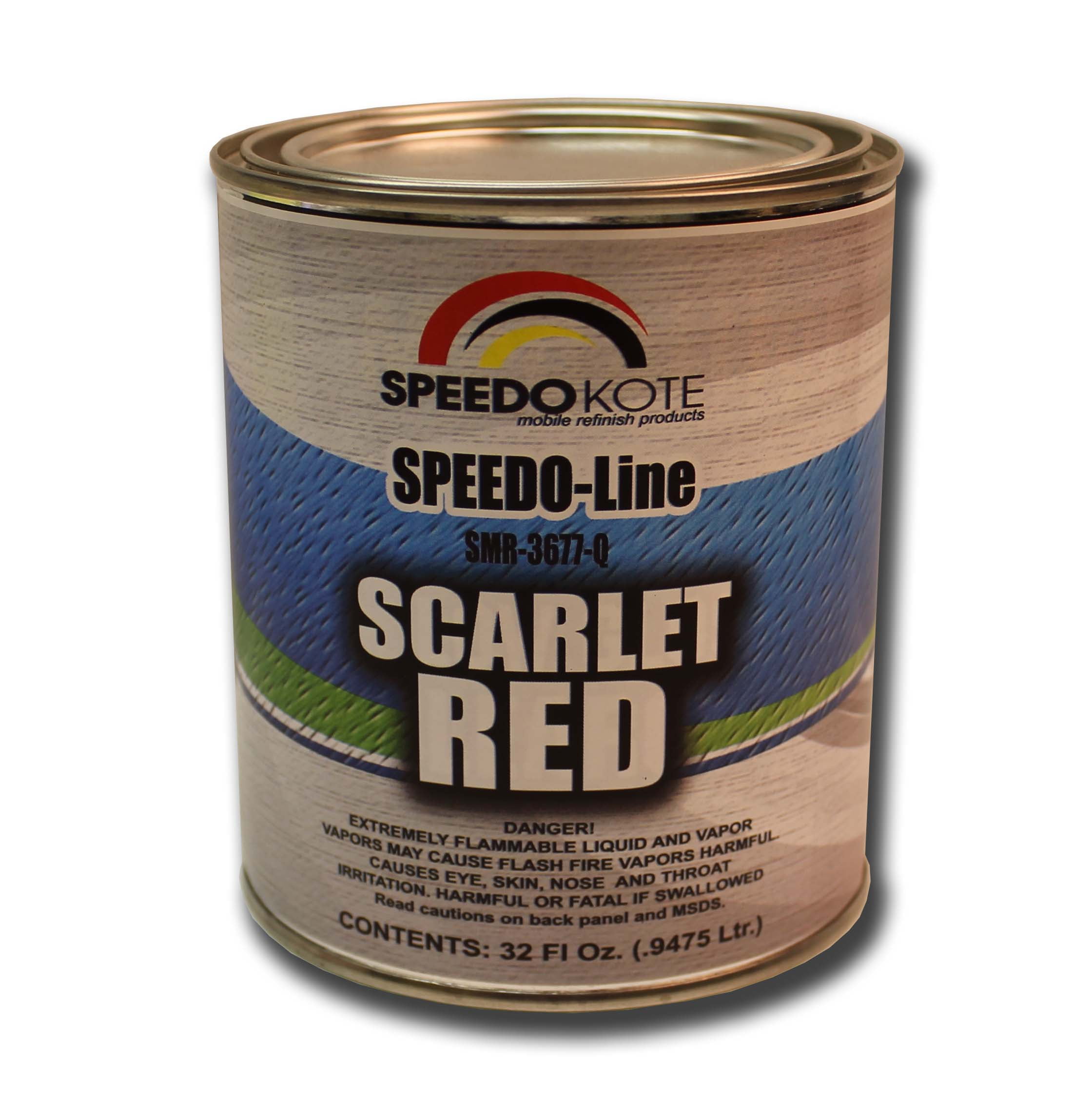 Scarlet Red Toner for automotive base coat, One Quart SMR3677