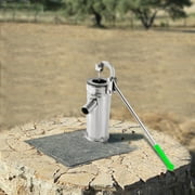 Hand Well Pump Manual Press Deep Water Pump for Industrial Work Garden Yard Farm Home Stainless Steel