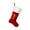 F, variant on dajkiuy 17.7 Inches Monogram Christmas Stockings Red Velvet with White Super Soft Plush Cuff Embroidered Xmas Stockings Classic Personalized Stocking Decorations for Family Holiday Season Decor(C)
