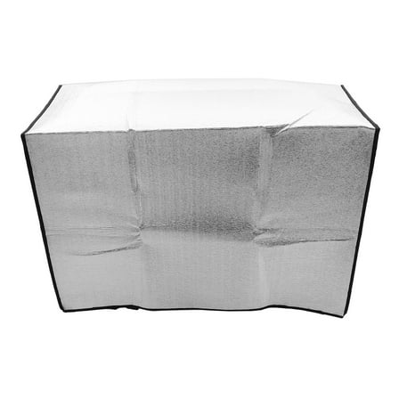 Niceauty Silver Air Conditioner Sun Shade Cover Outdoor Protective Aluminum Film