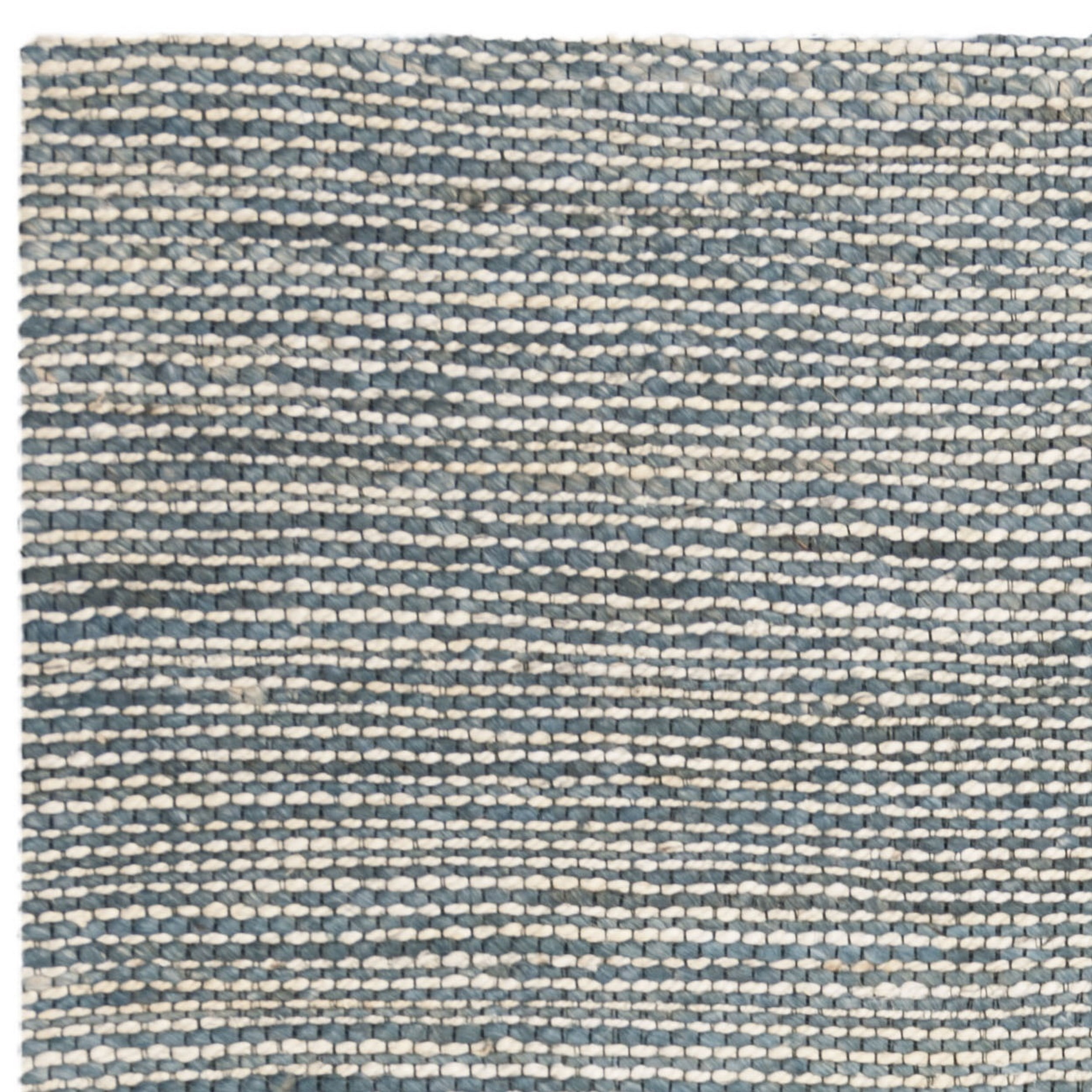 SAFAVIEH Marbella Christina Solid Area Rug, Blue/Ivory, 3' x 5'