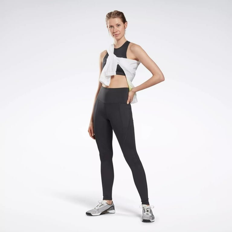 Reebok Women's Workout Ready Pant Program High Rise Leggings 